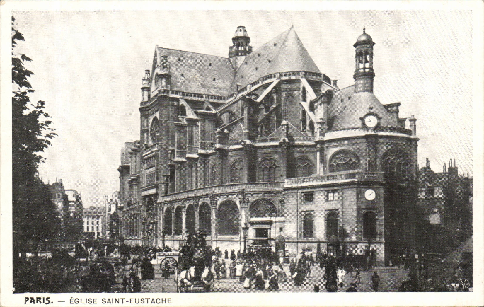Paris CPA Eglise Sainte Eustache