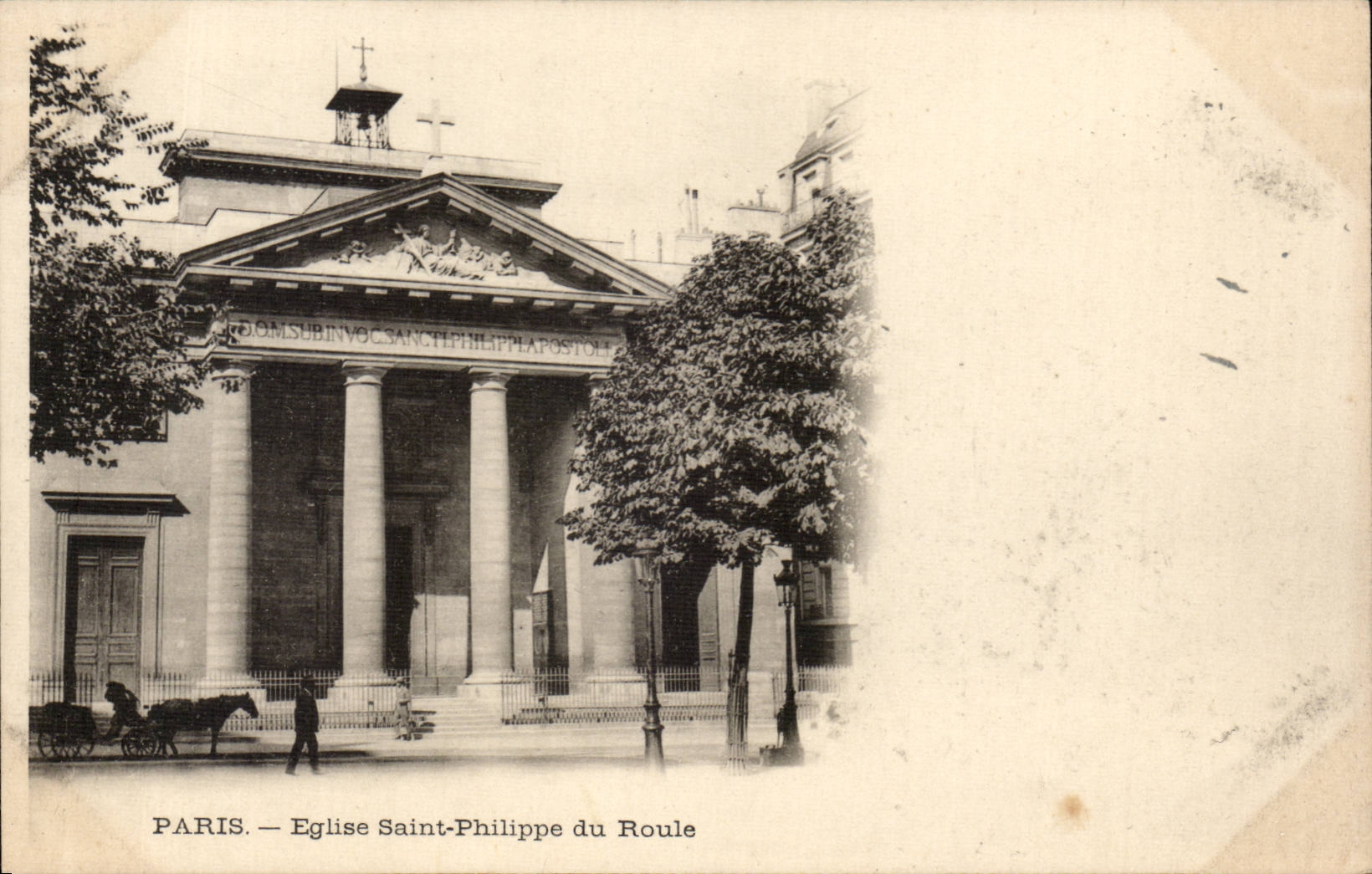Paris CPA Eglise Saint Philippe of Rolls
