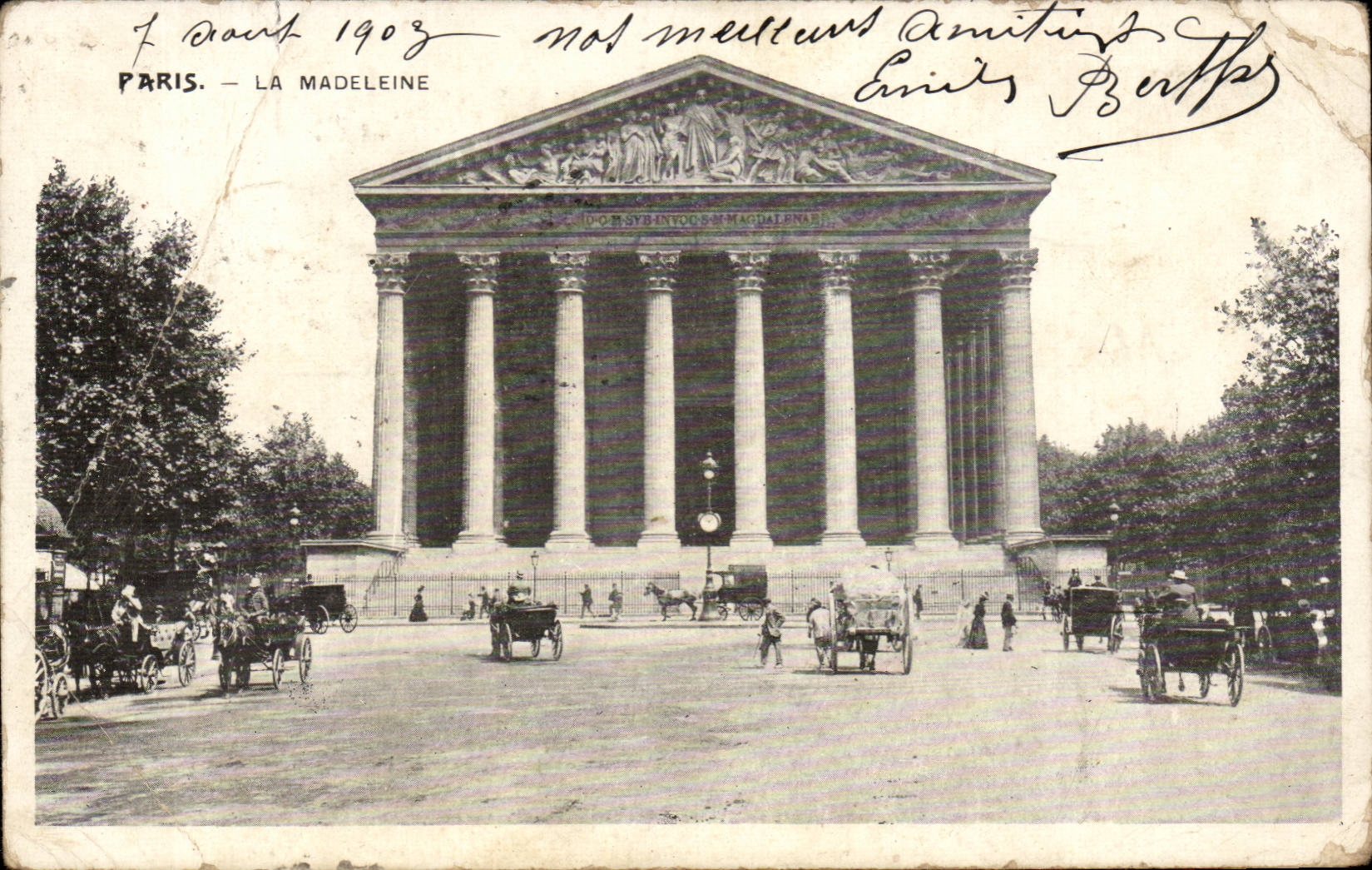 Paris CPA the Madeleine