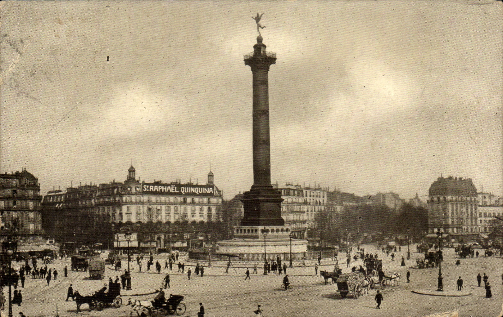 Paris CPA Places Bastille