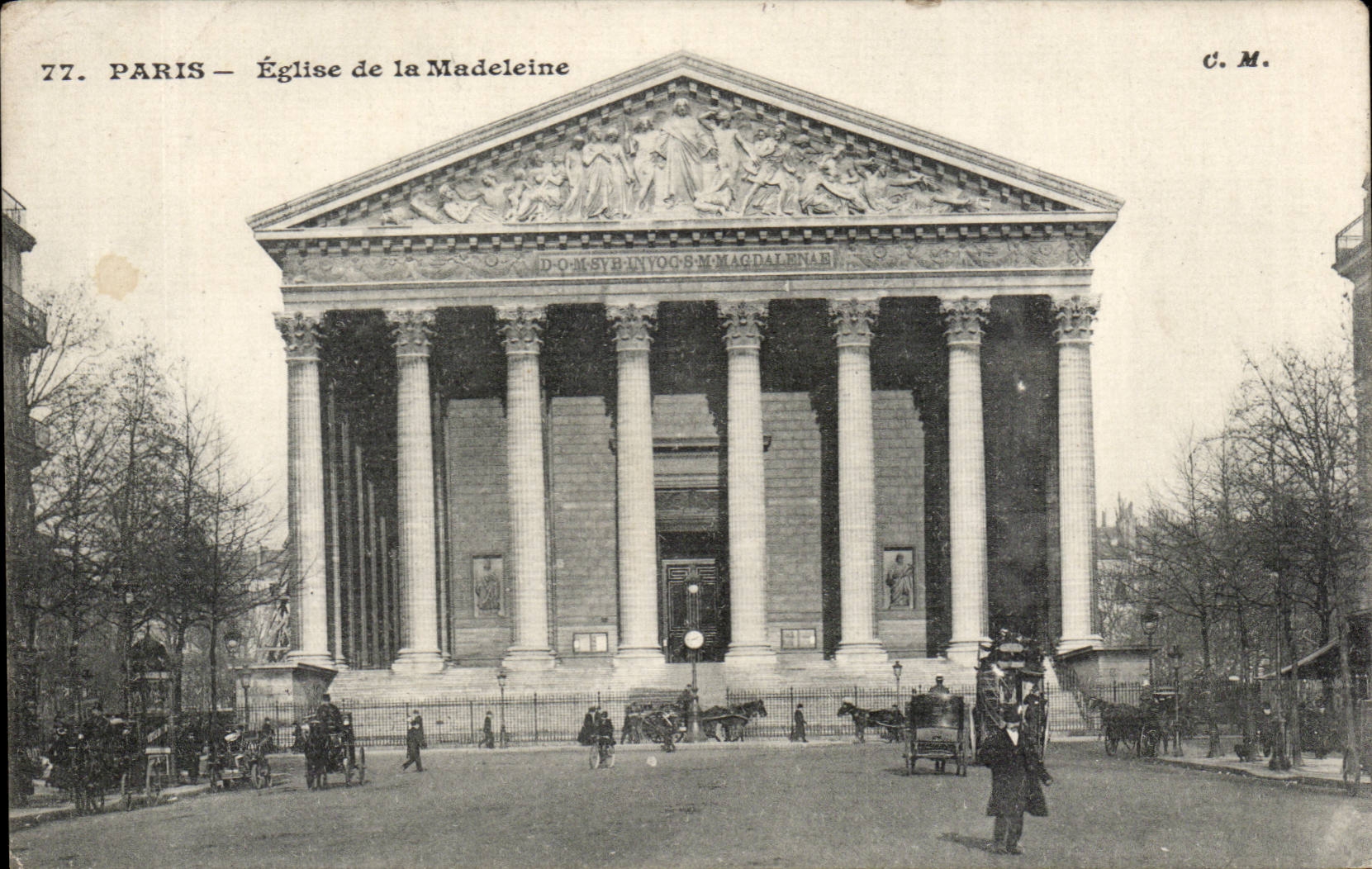 Paris CPA Church of the Madeleine
