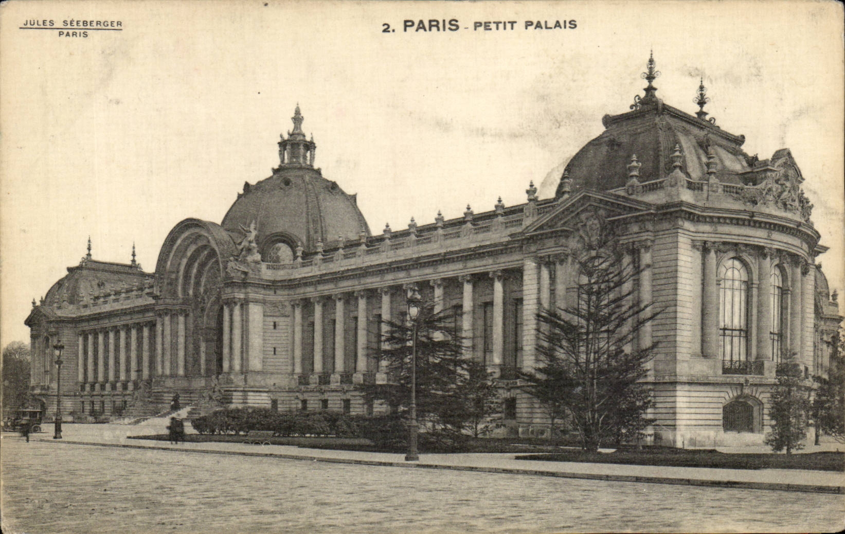 Paris CPA Small palace