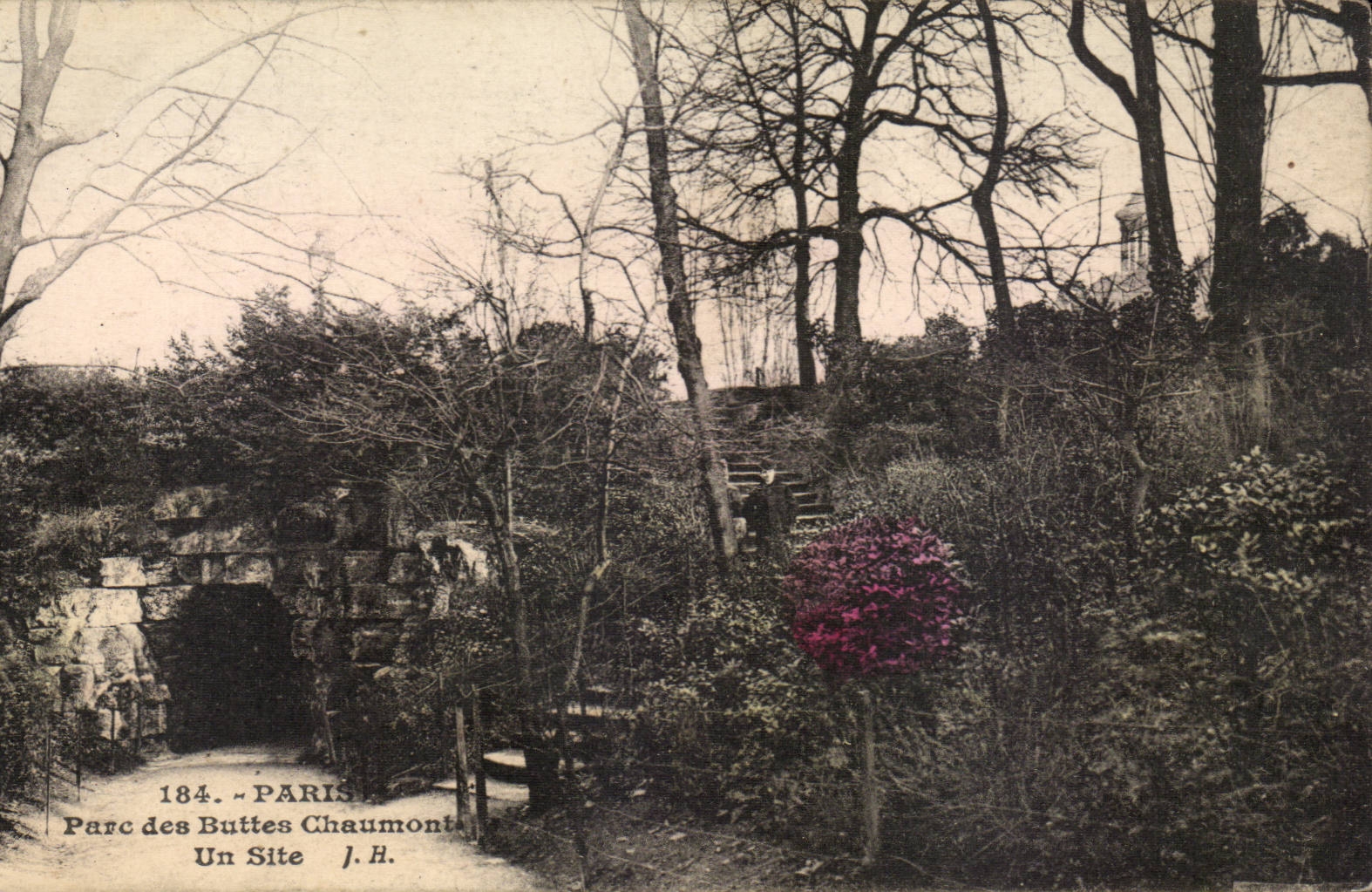 Paris CPA Park of the Chaumont Hillocks