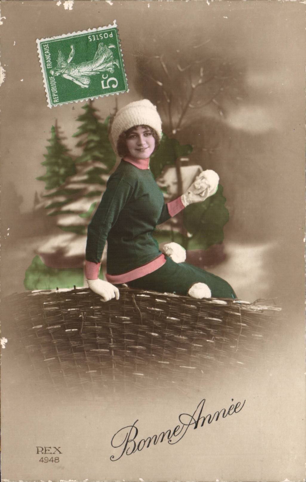 CPA Fantasy Woman Happy New Year