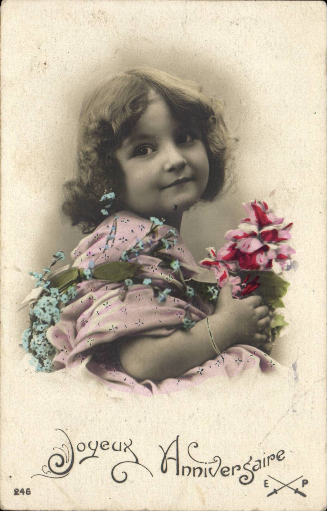 CPA Fantasy Happy Child birthday