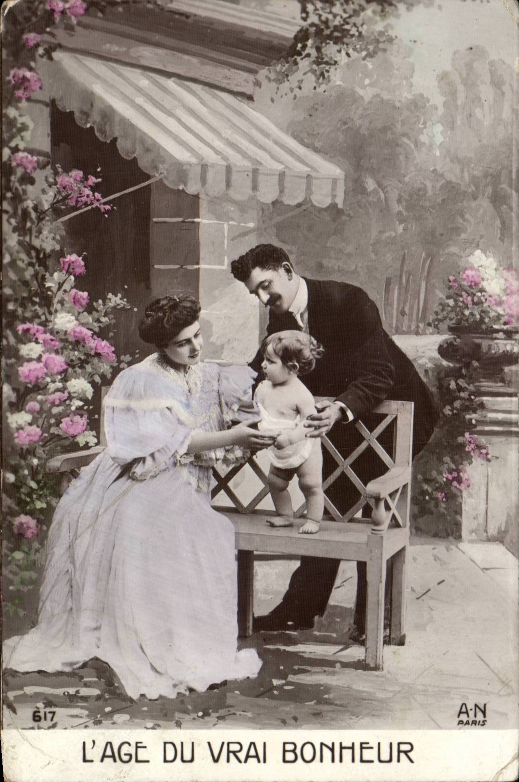 CPA Fantasy Woman the old one of the true happiness