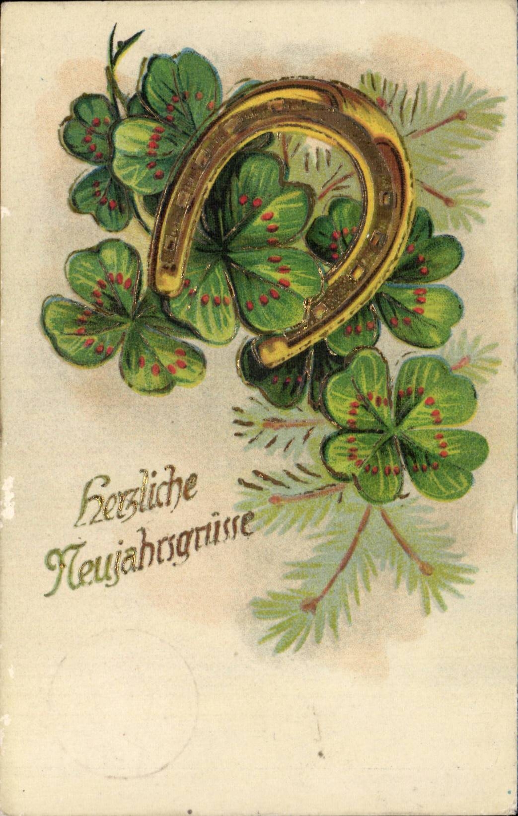 CPA Fantasy Horseshoe and clover