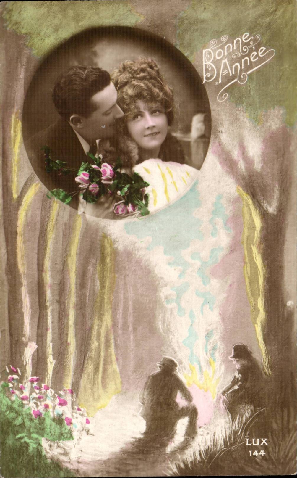 CPA Fantasy Woman Happy New Year