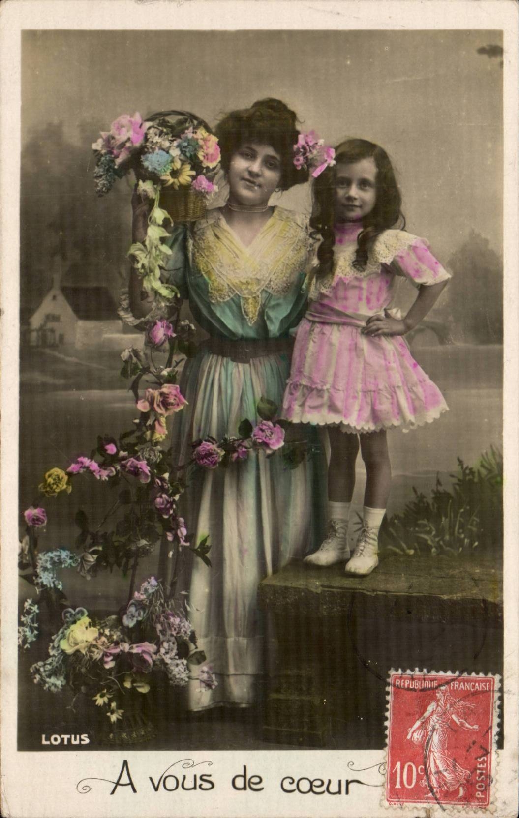 CPA Fantasy Woman and child