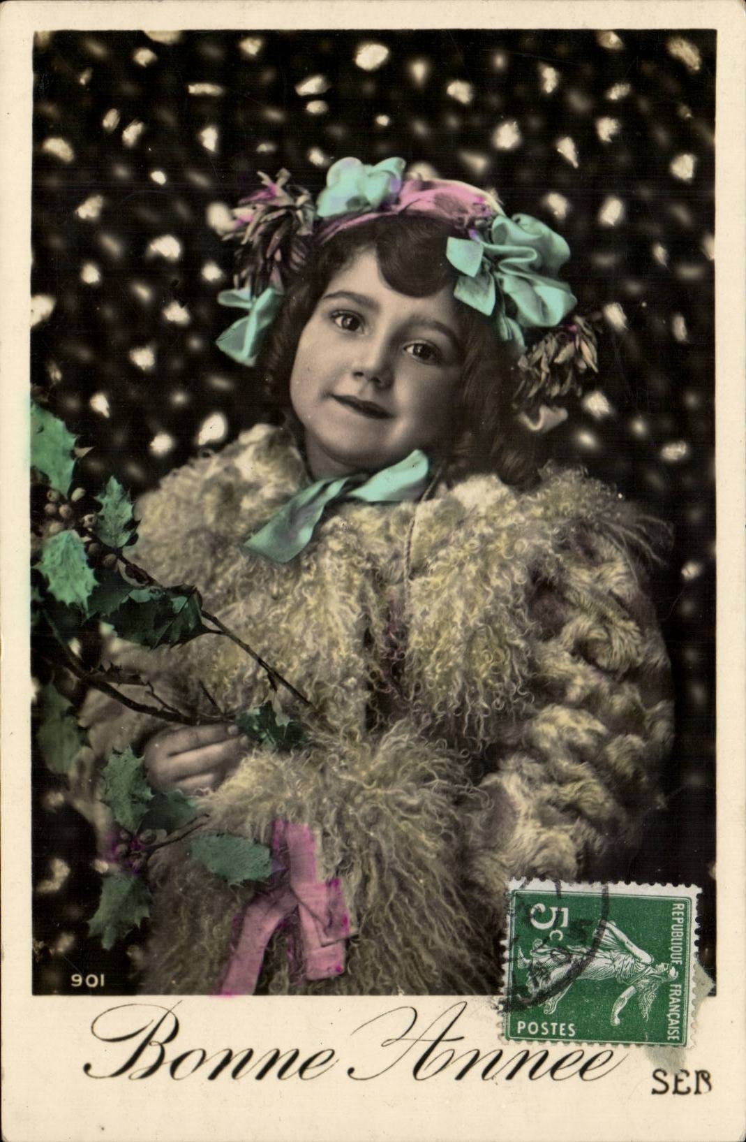 CPA Fantasy Child Happy New Year