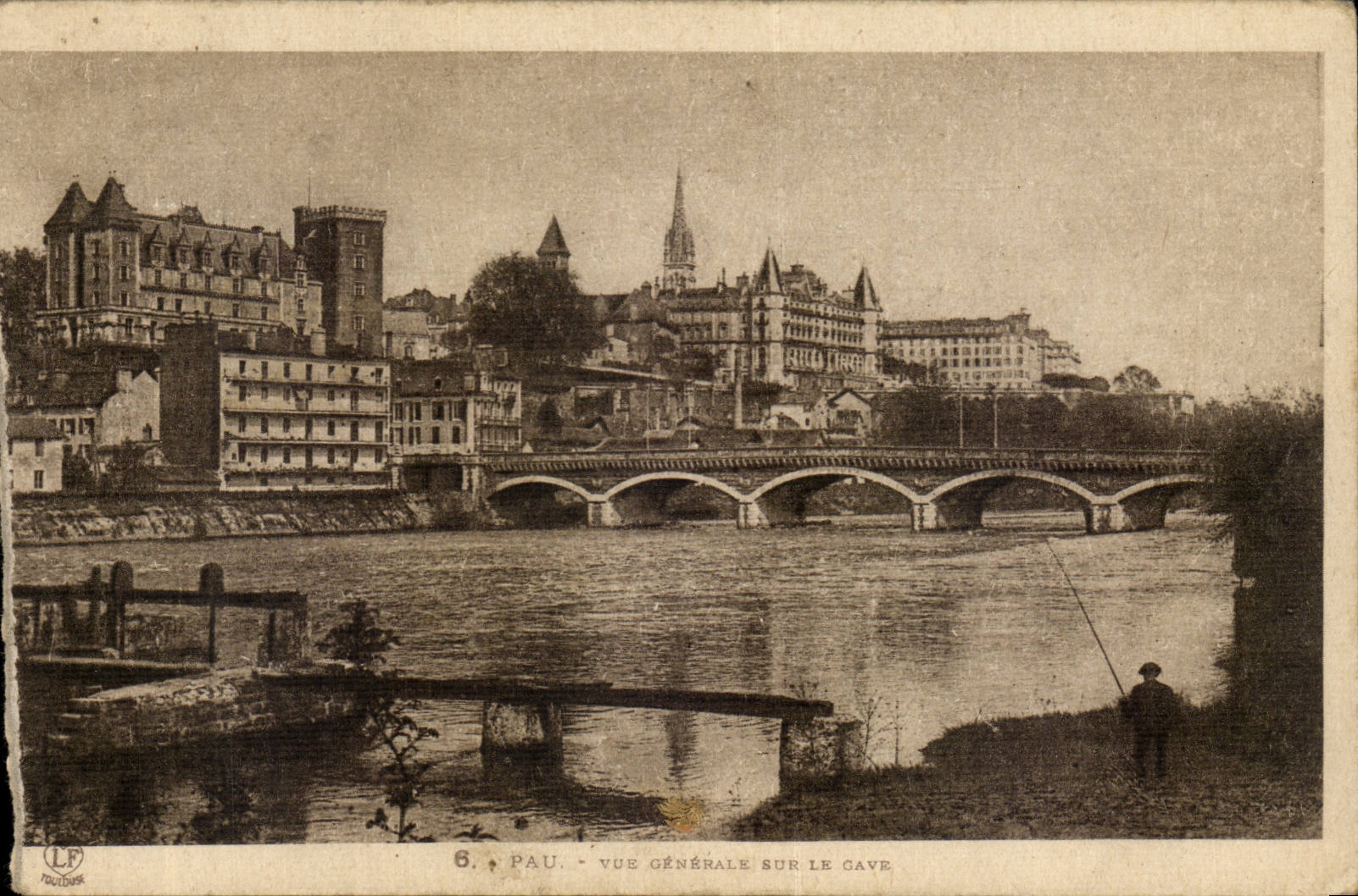 CPA Pau Ansicht gab an