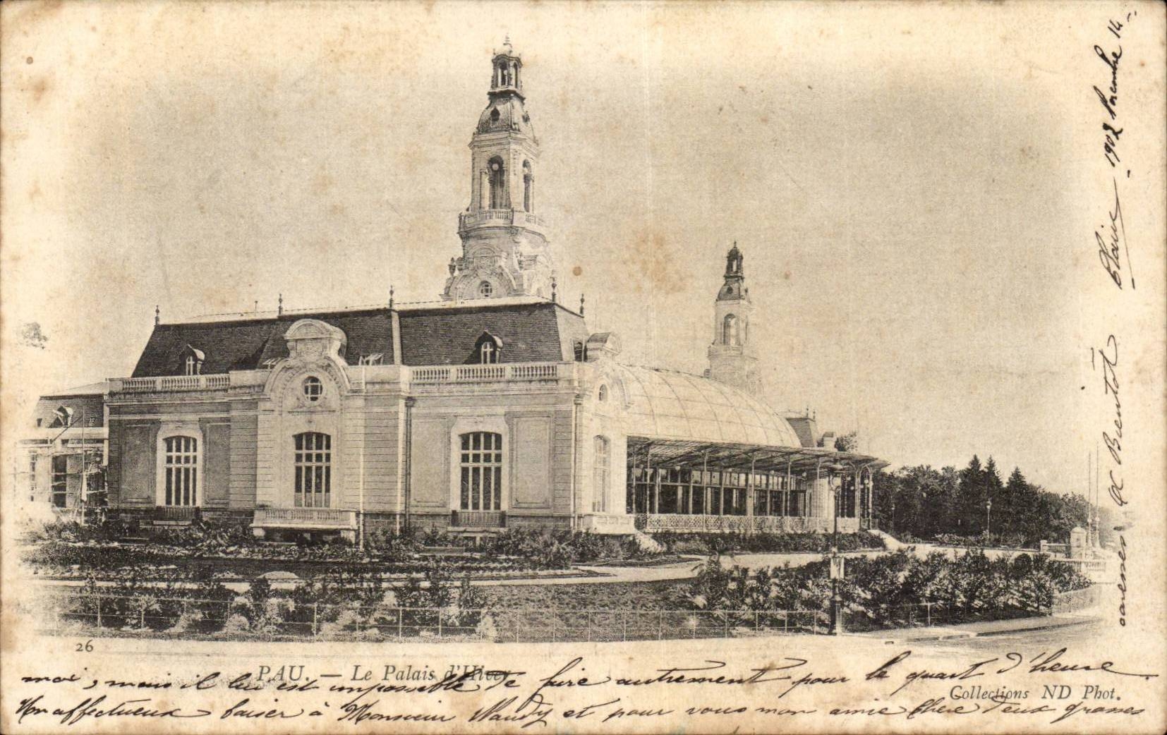 CPA Pau der Gaumen des Winters