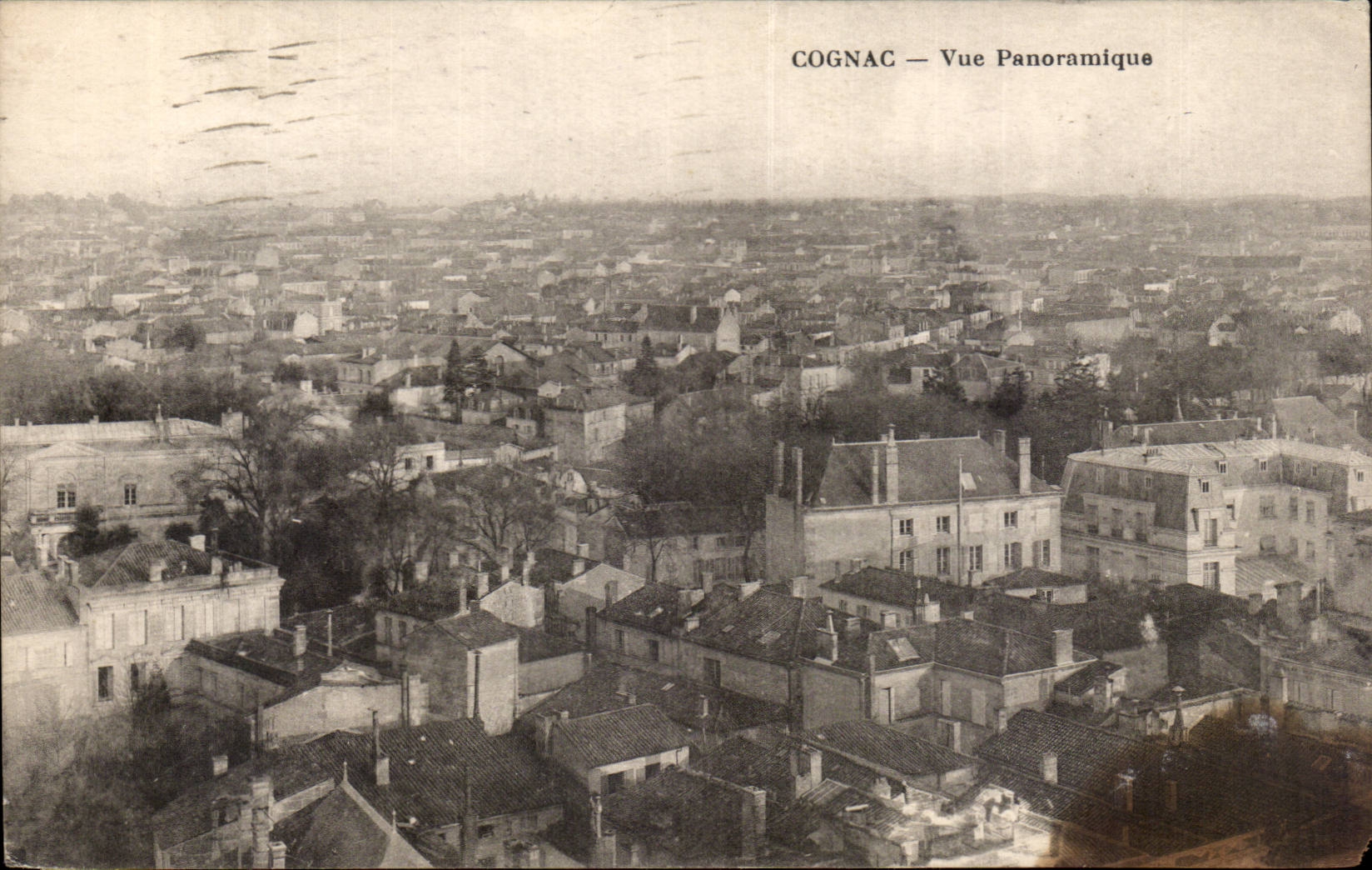 CPA Cognac Panoramic View