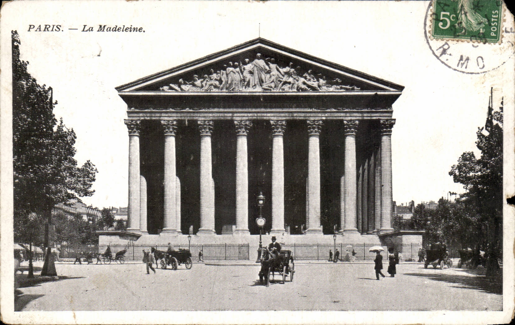 Paris CPA the Madeleine