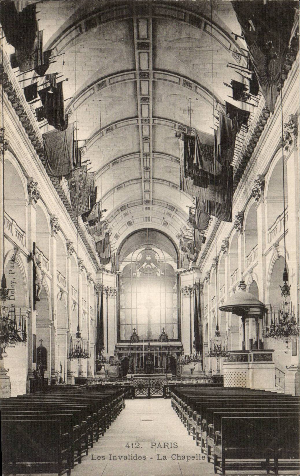 Paris CPA Invalides the vault