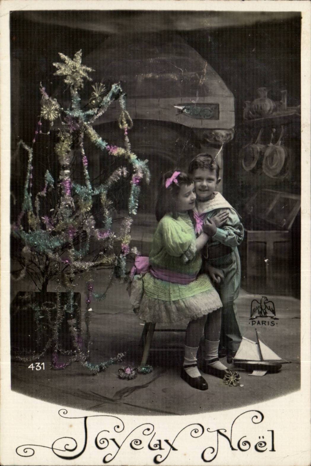 CPA Fantasy Children Christmas christmas