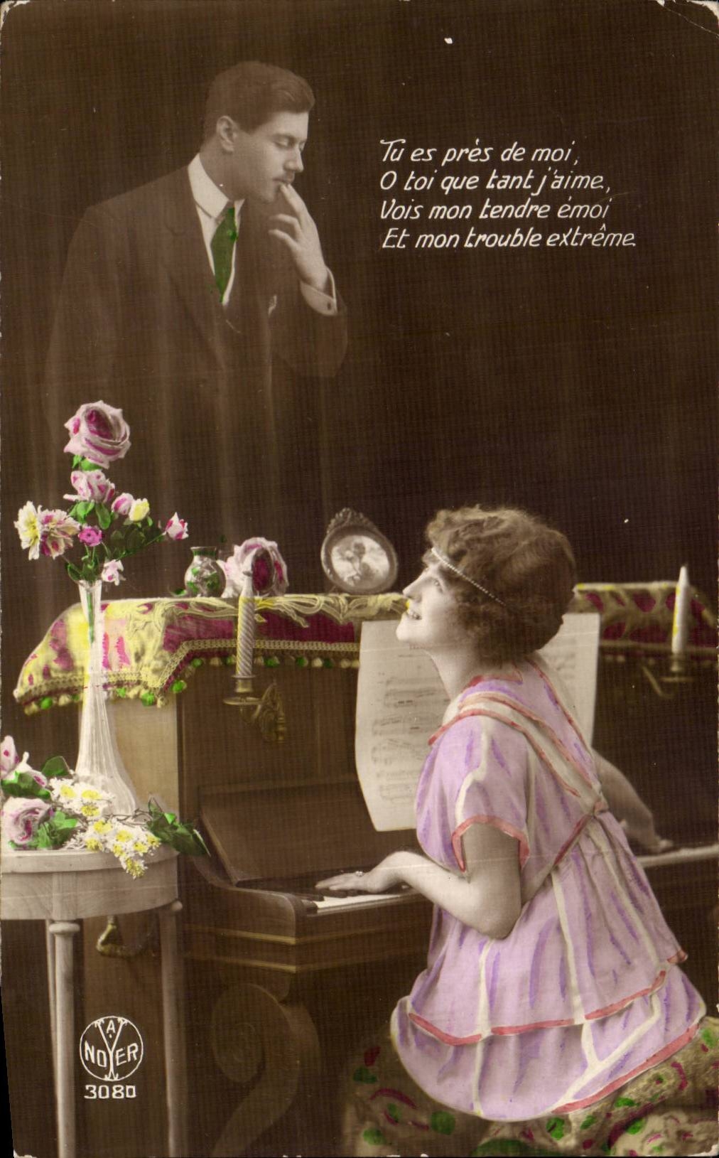 CPA Fantasy Woman with the piano