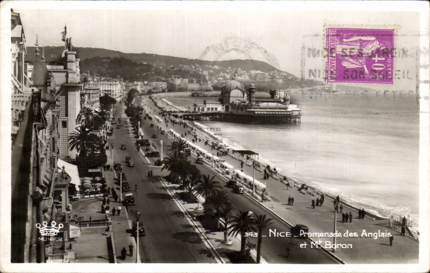 CPA Nice Walk of English and MT boron