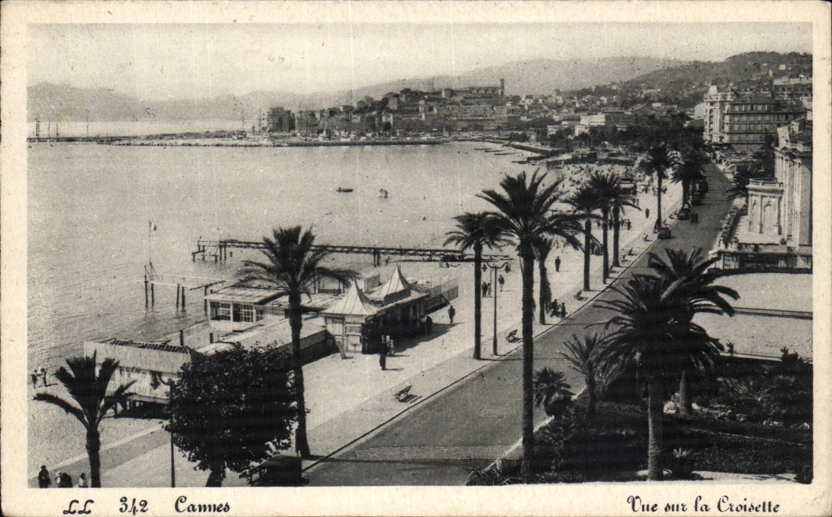 CPA Cannes Seen on the small cross