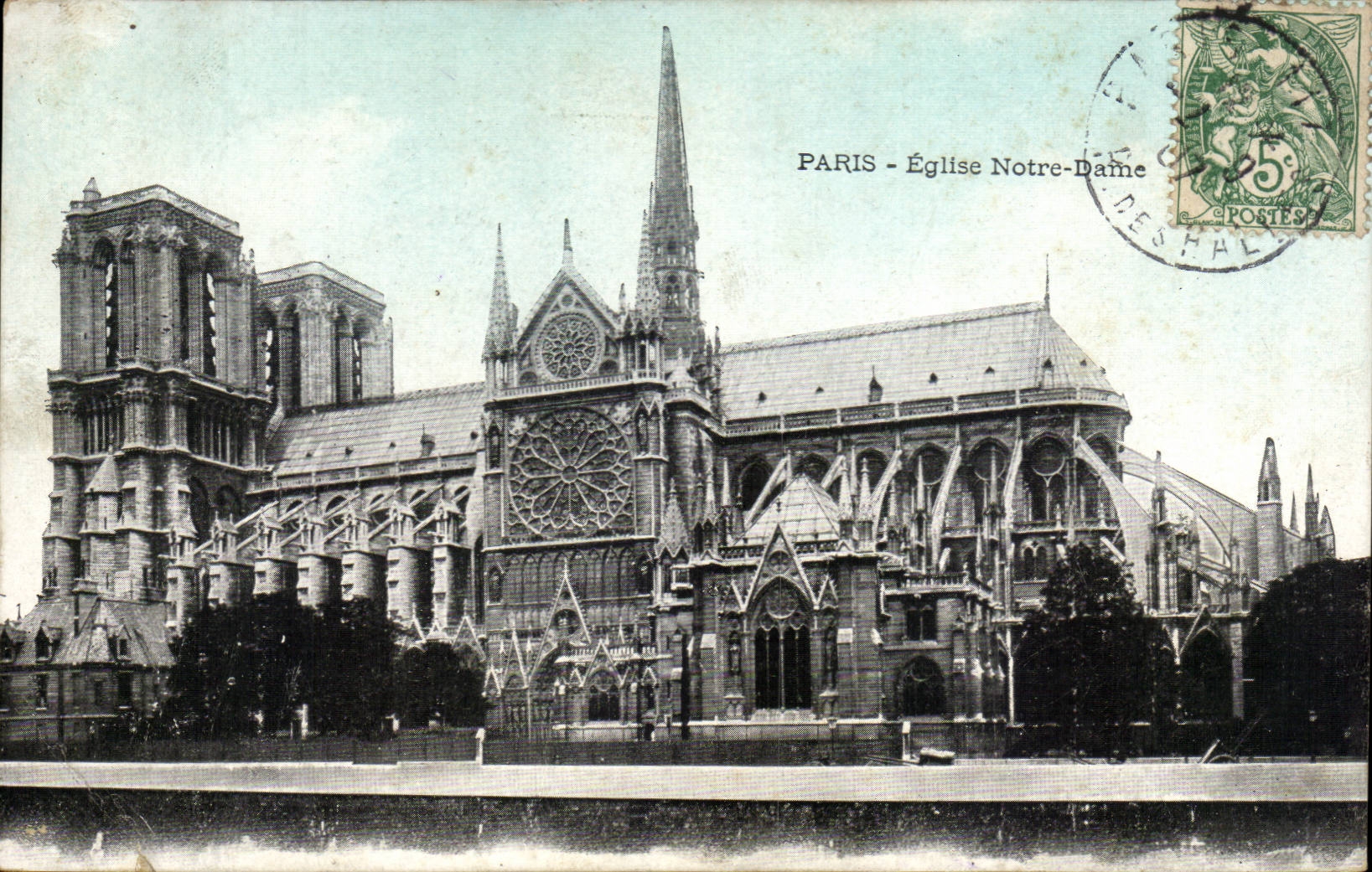 Paris CPA Eglise Notre Dame