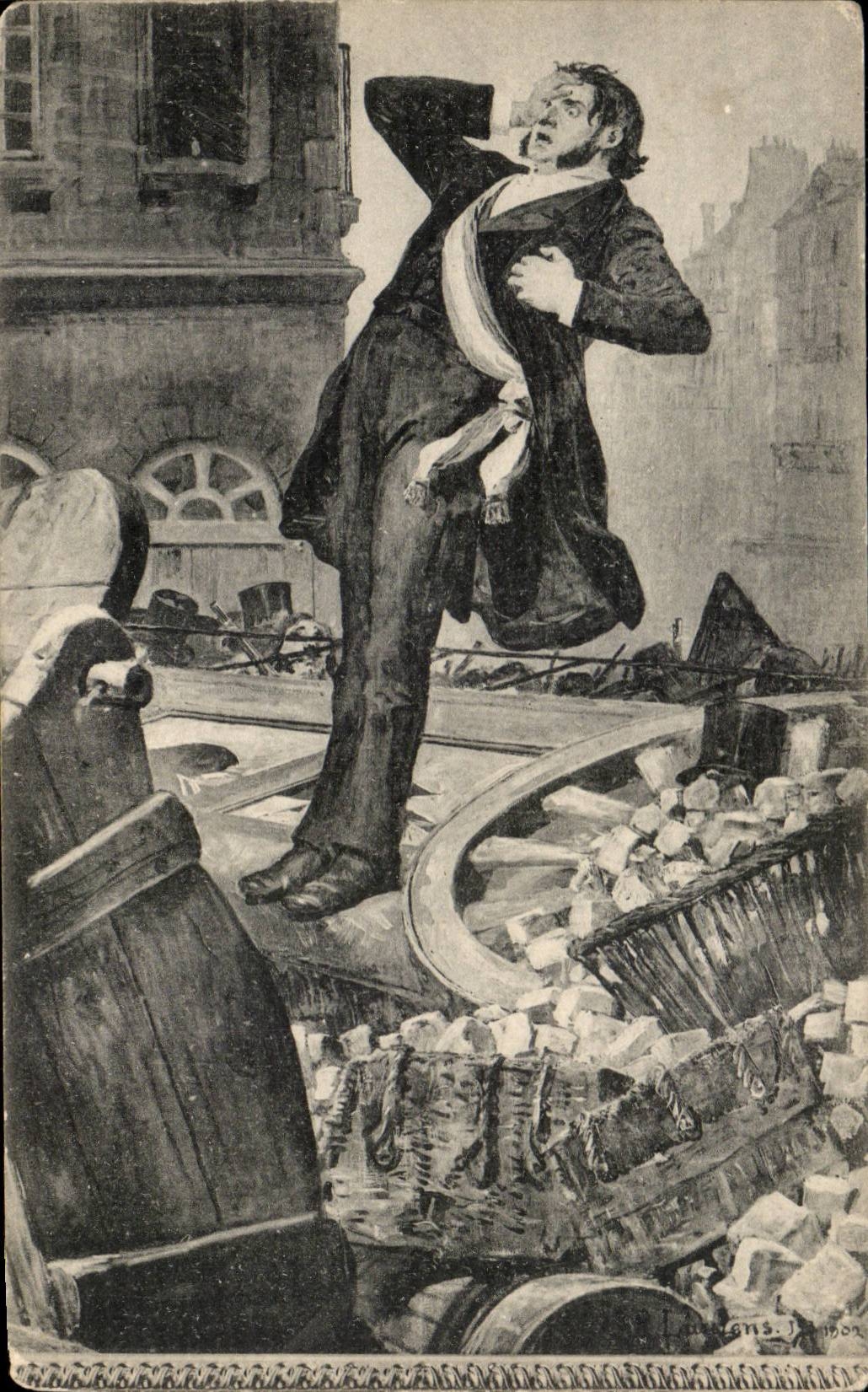 CPA Fantasy Man Barricades Revolution