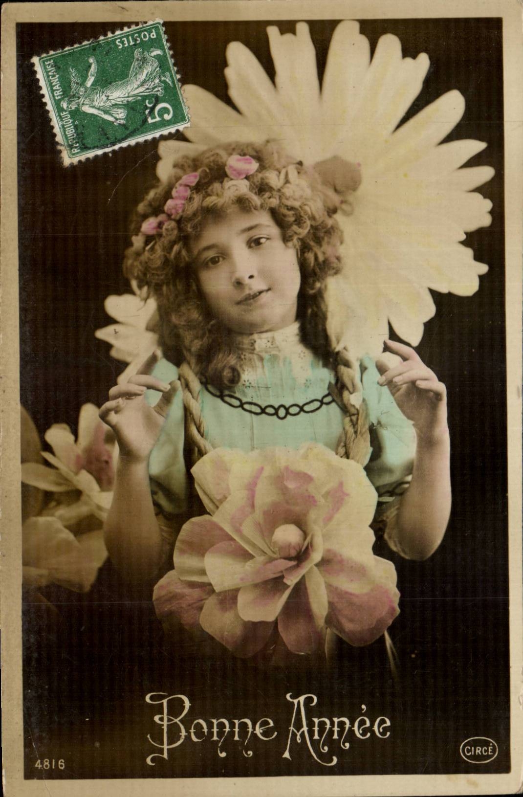 CPA Fantasy Child Happy New Year