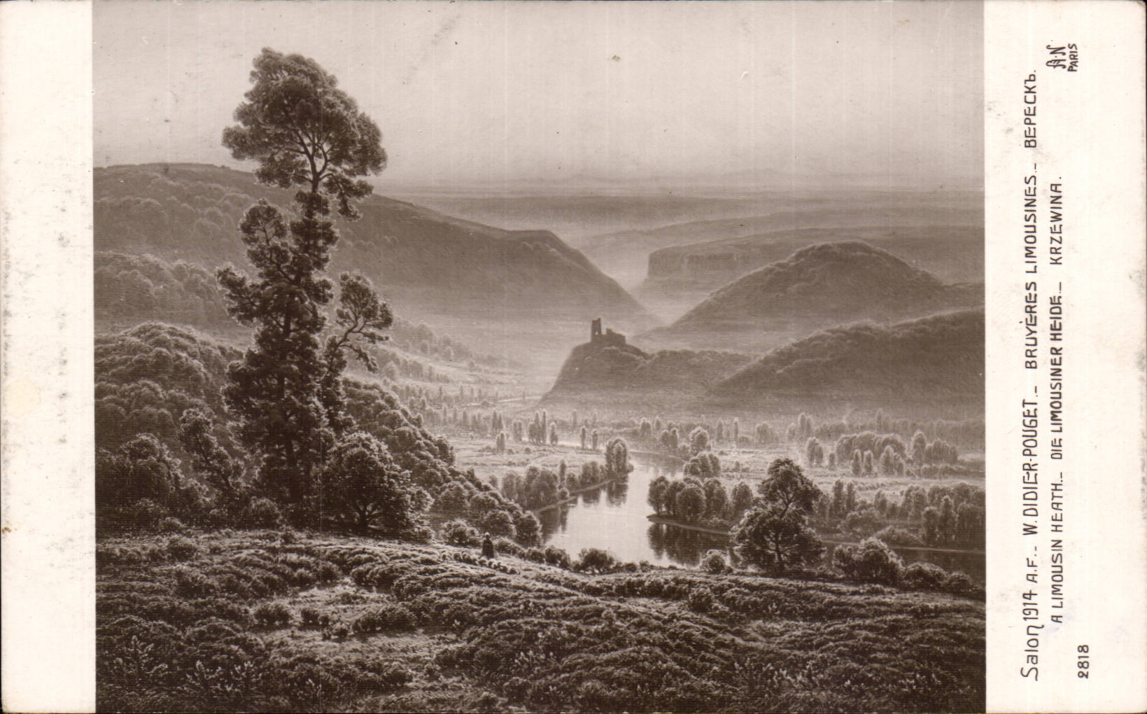 CPA Salon 1914 Bruyerres Limousines Didier Pouget