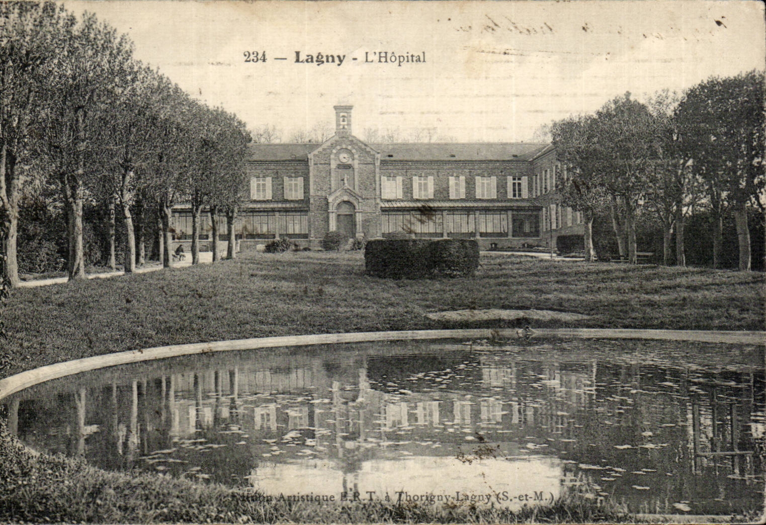 CPA Lagny das Krankenhaus