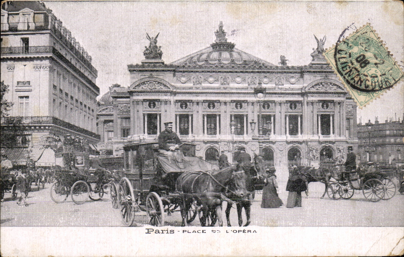 CPA Paris Places Opera