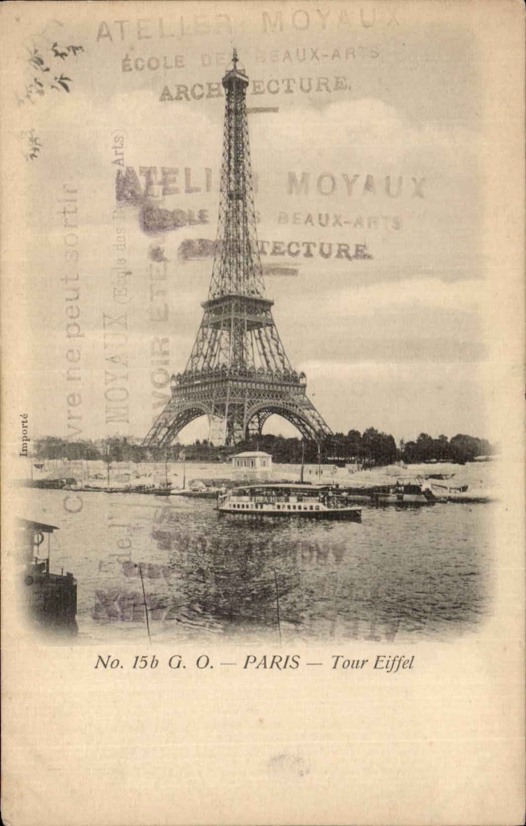 CPA Paris Eiffel Tower