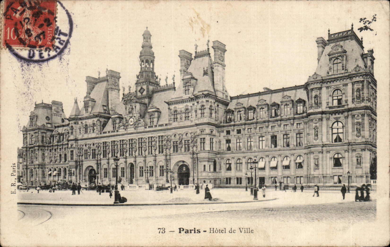 CPA Paris Hotel de ville