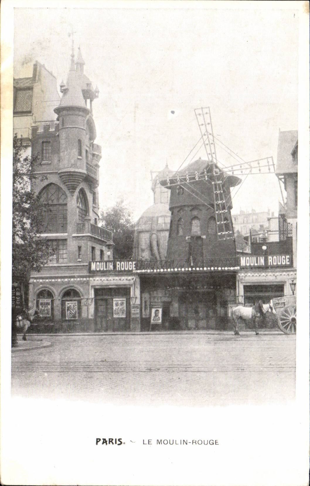 CPA Paris Le moulin rouge ( redmill )
