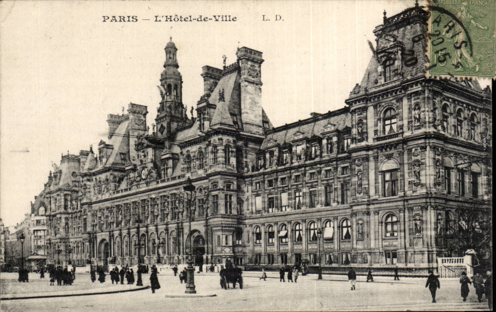 CPA Paris Hotel de ville