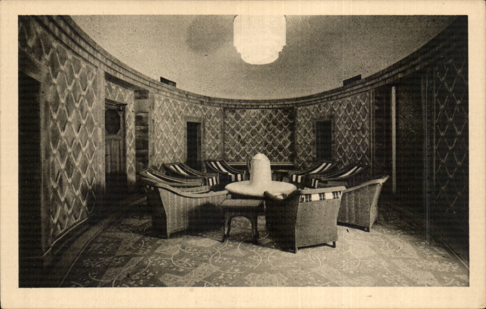 CPA Paris Le lido Une salle du hammam 