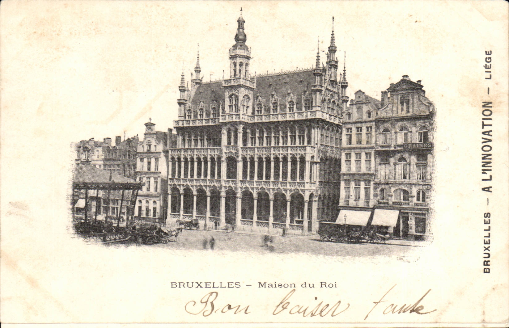 CPA Brussels House of the king