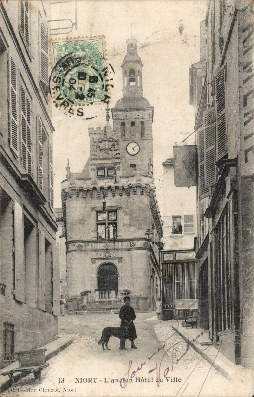 Niort CPA the old town hall