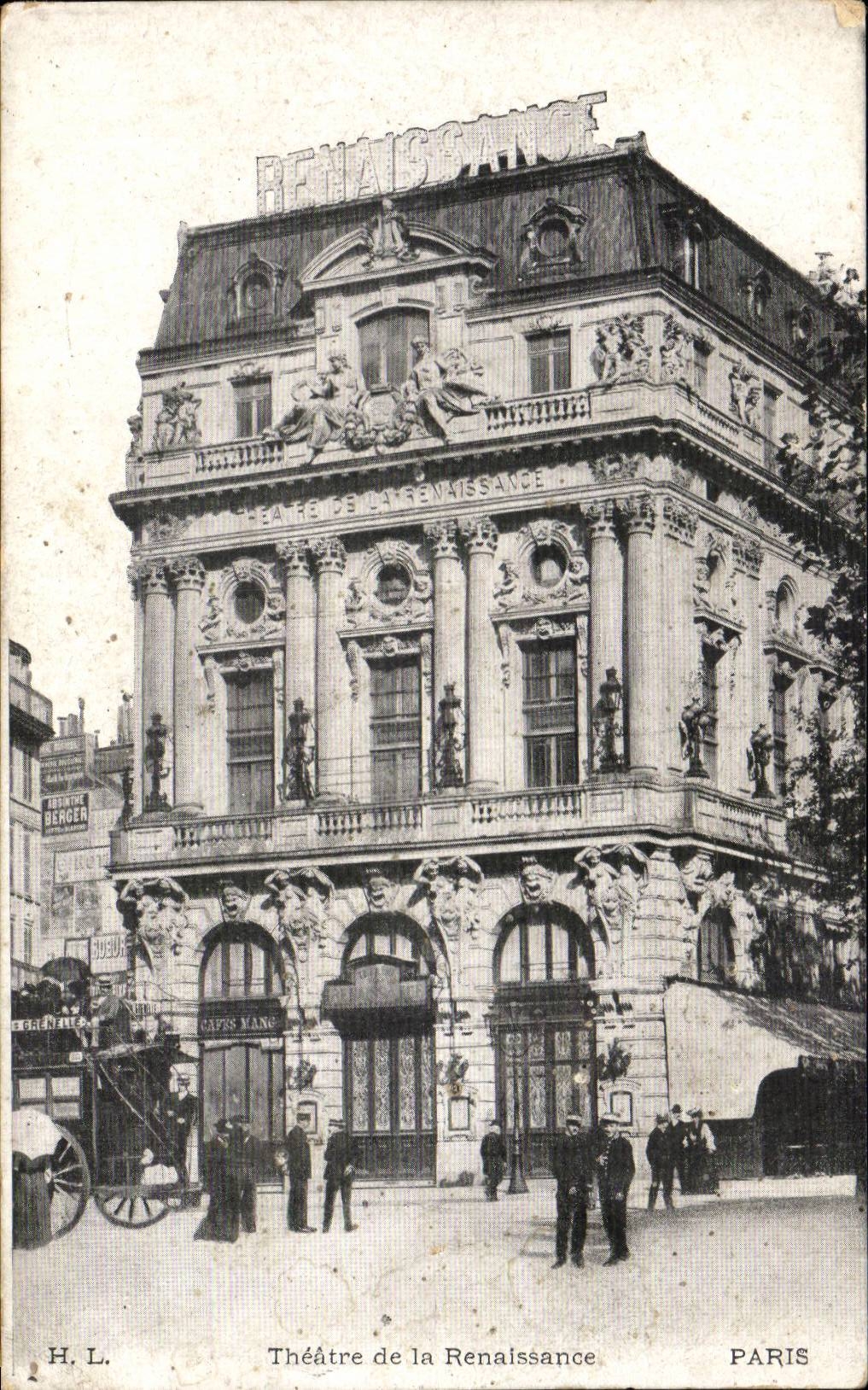 Paris CPA Theatre de la Renaissance
