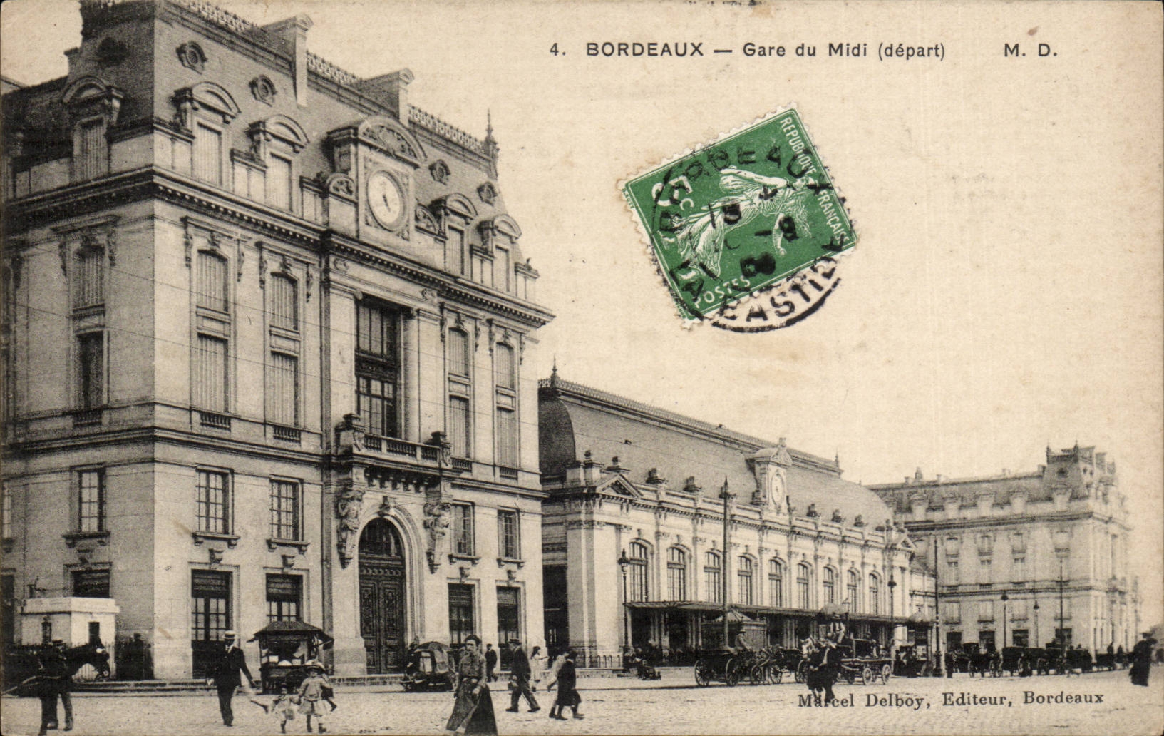 Bordeaux CPA Parks midday departure)