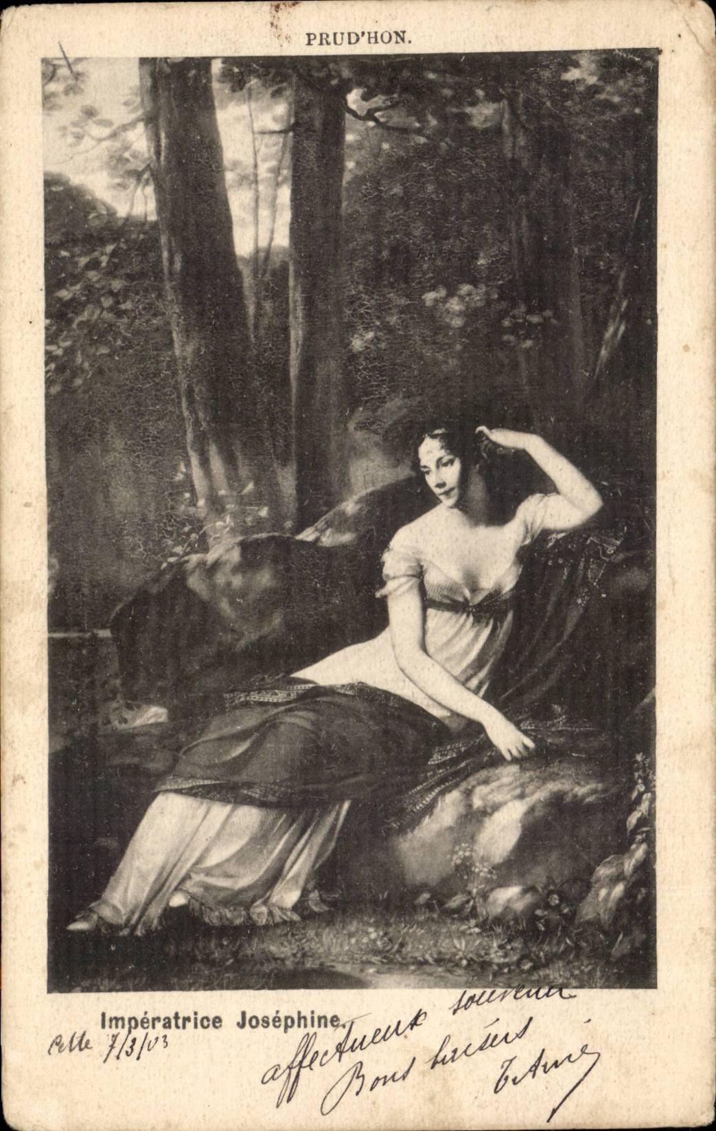 CPA Prud'hon Imperatrice Josephine