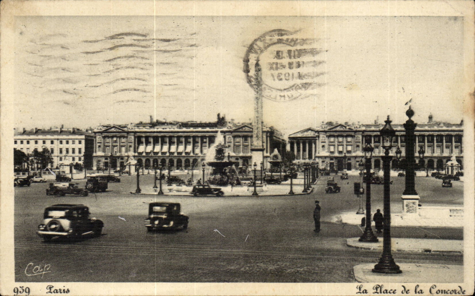 CPA Paris Places harmony