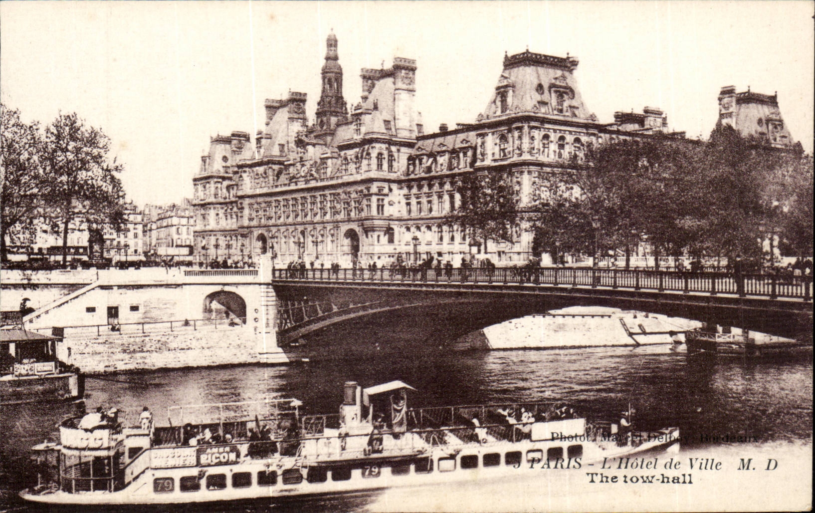 CPA Paris Hotel de ville 