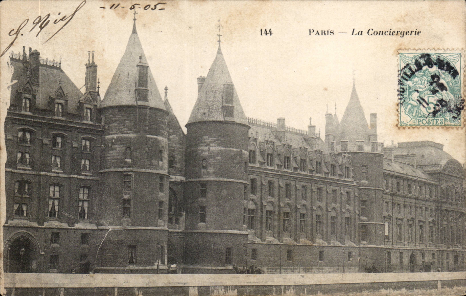 CPA Paris La conciergerie