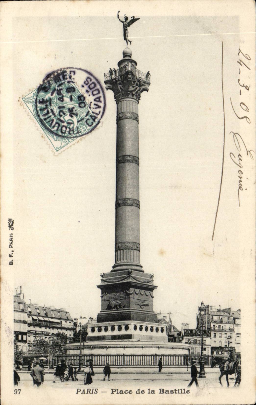 CPA Paris Places Bastille