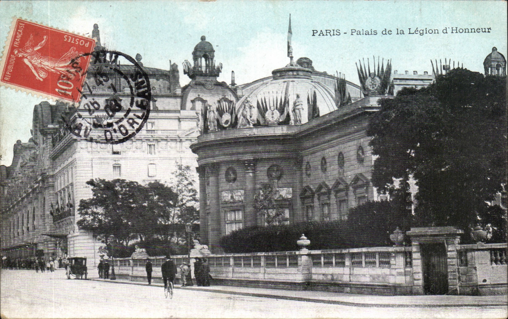 CPA Paris Palate of the legion of honor