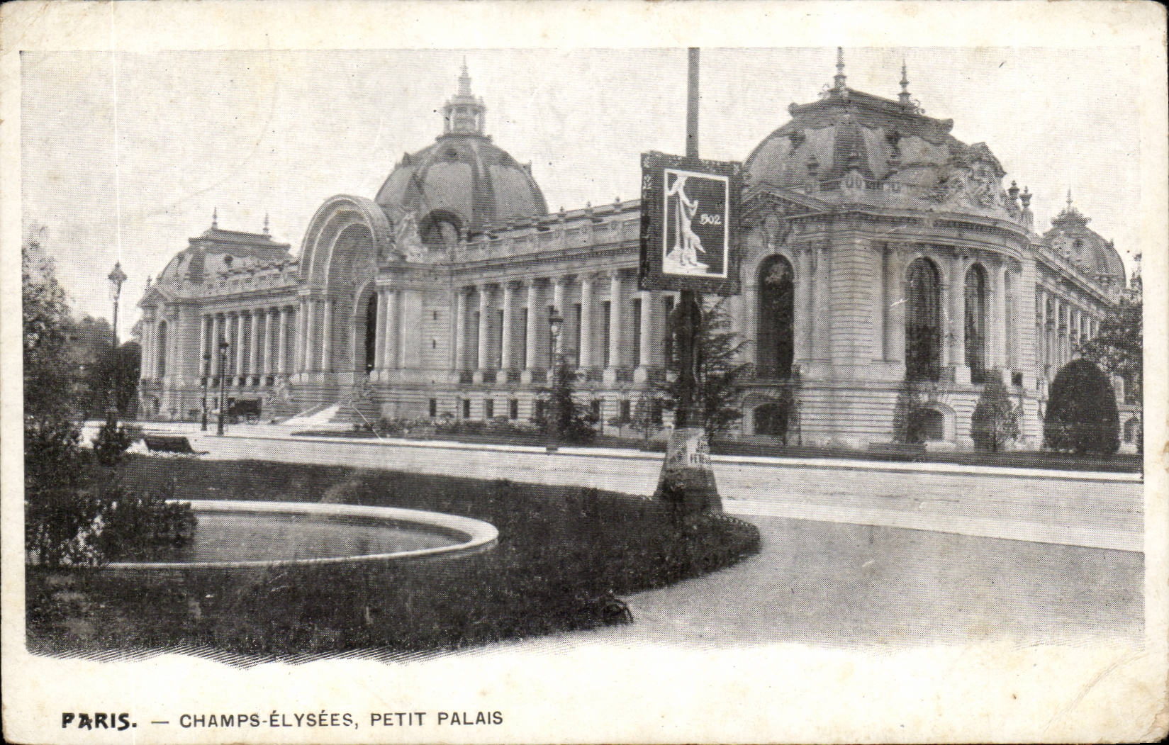 CPA Paris Champs Elysees Small palace