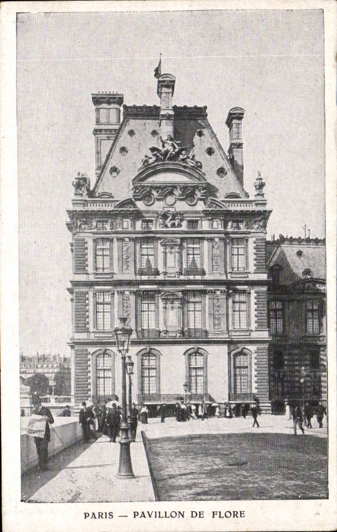 CPA Paris PAvillon de Flore