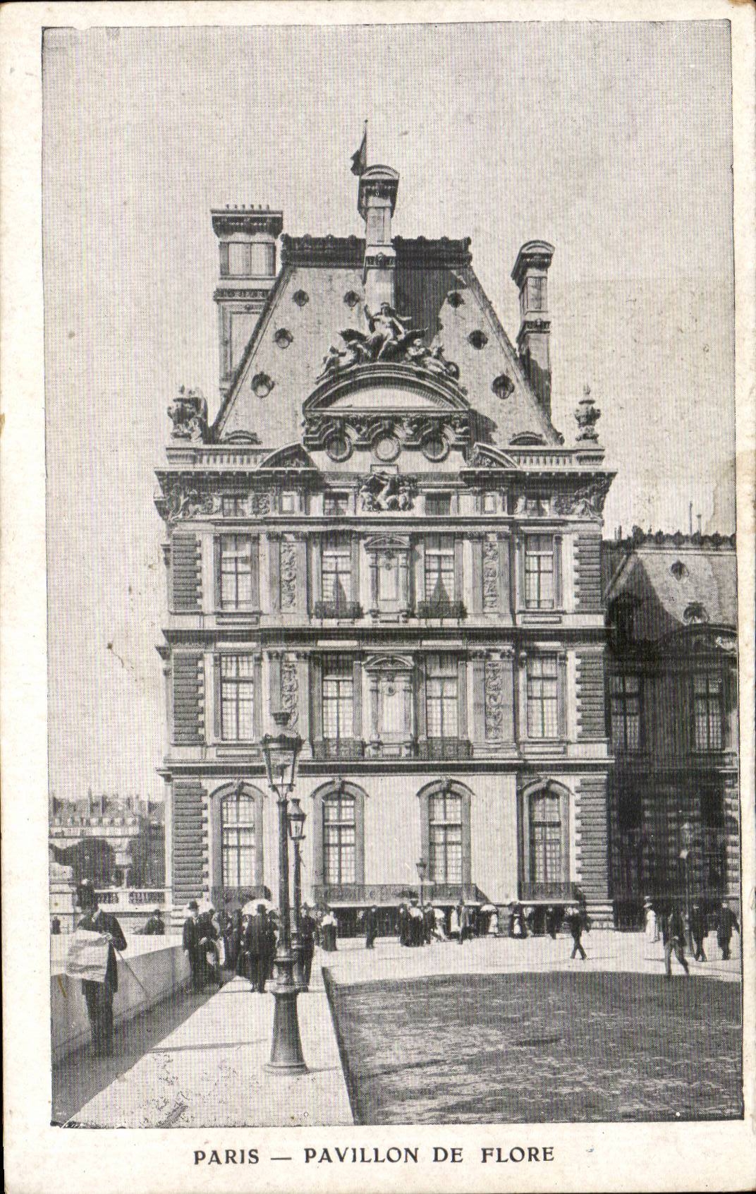 CPA Paris Pavillon de Flore Louvre