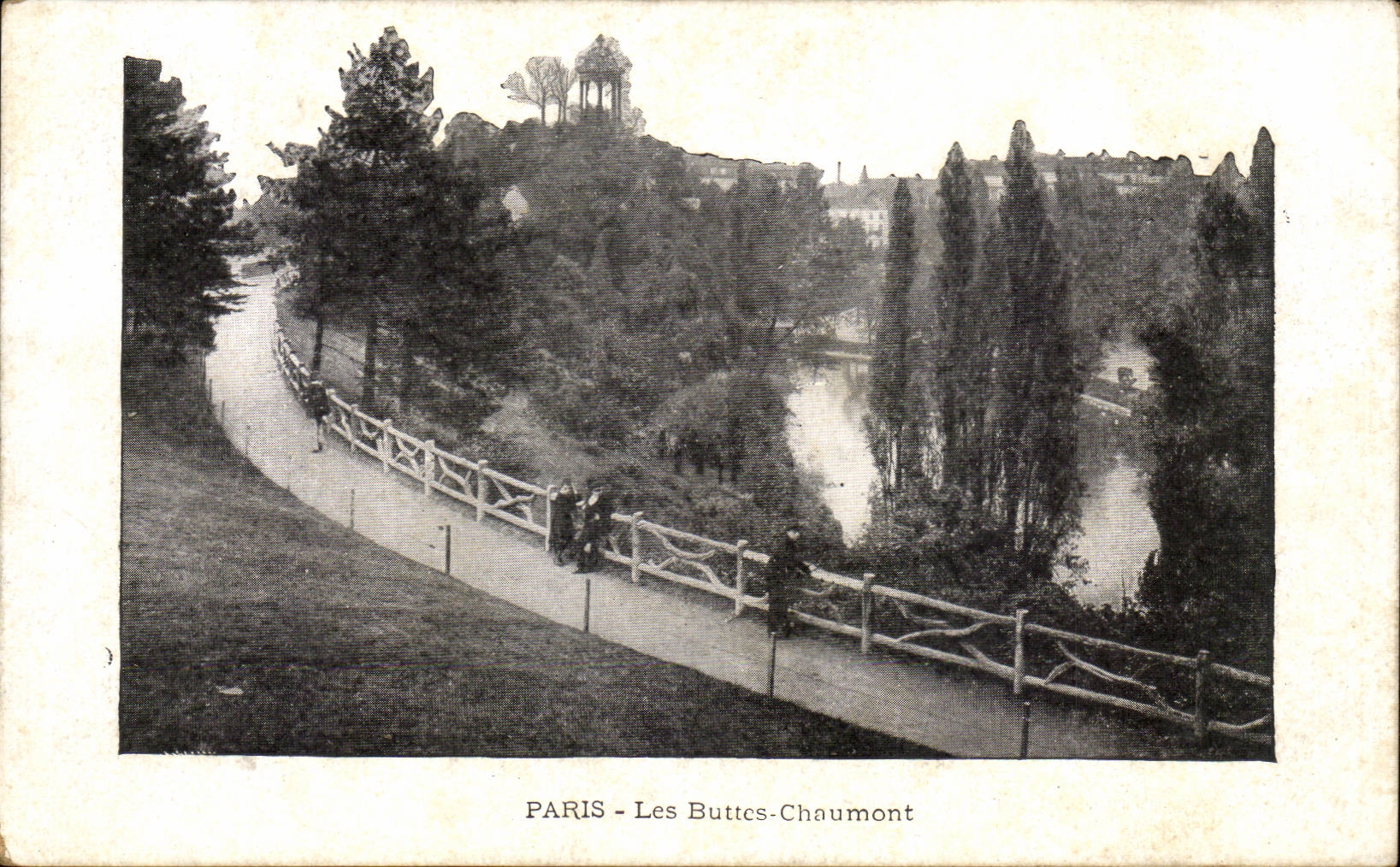 CPA Paris the Chaumont Hillocks