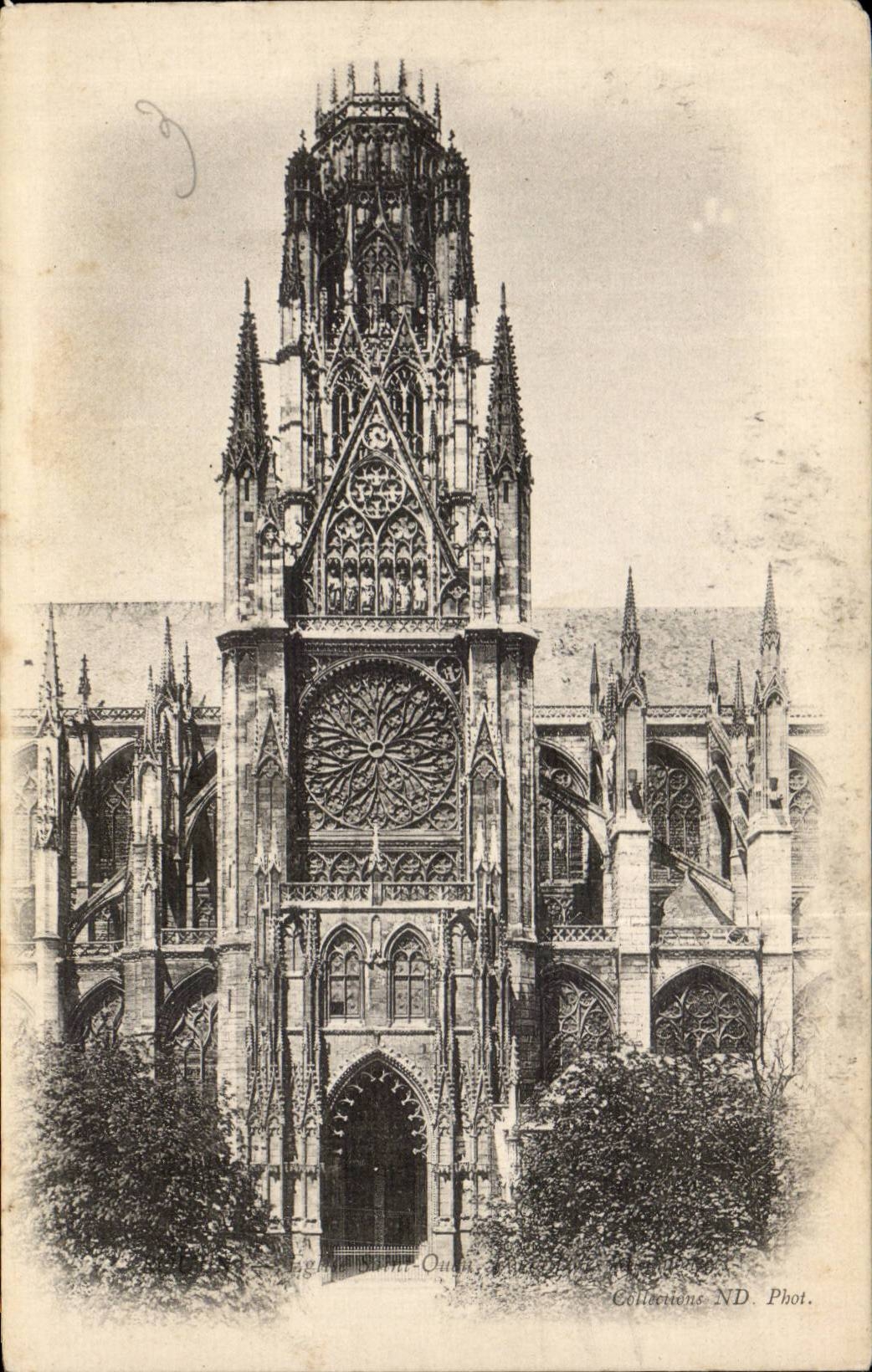 CPA Rouen Church Saint Ouen