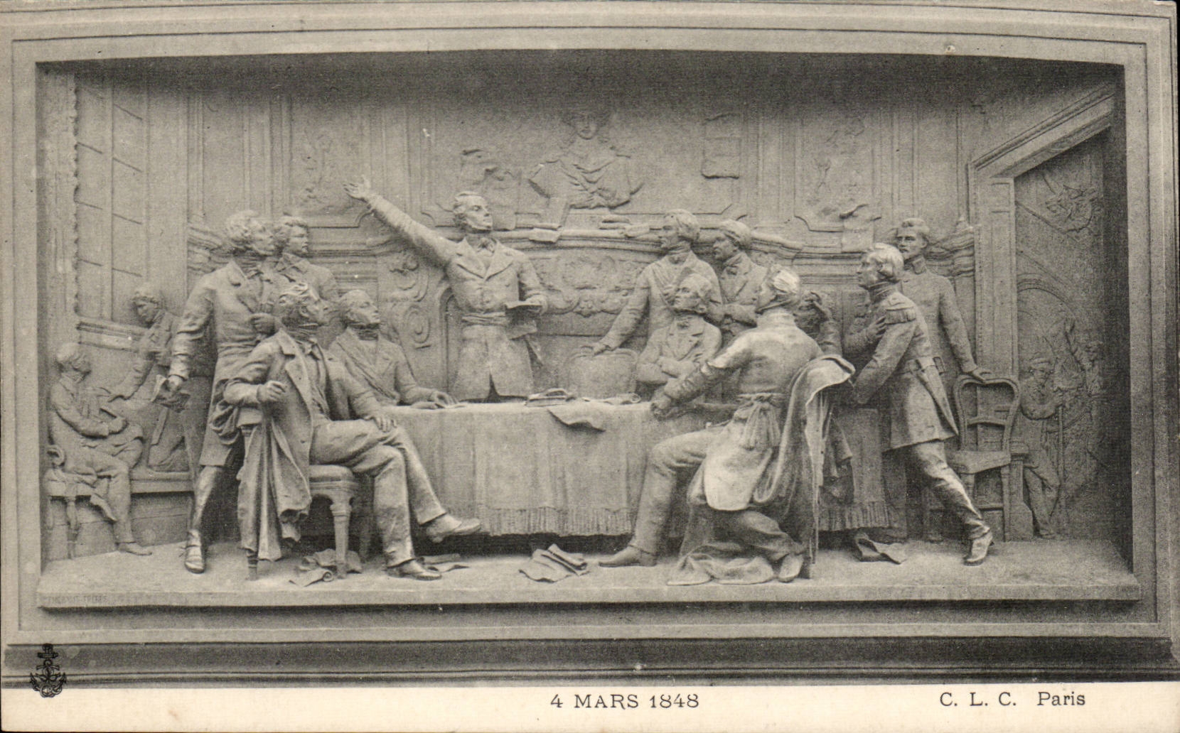 CPA Paris Histoire Revolution 4 mars 1848 